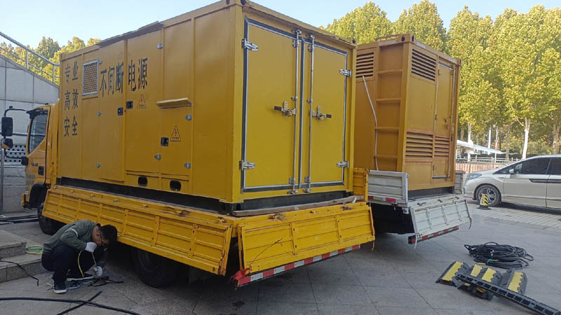 新州镇柴油发电机组和UPS电源配合使用时的注意事项