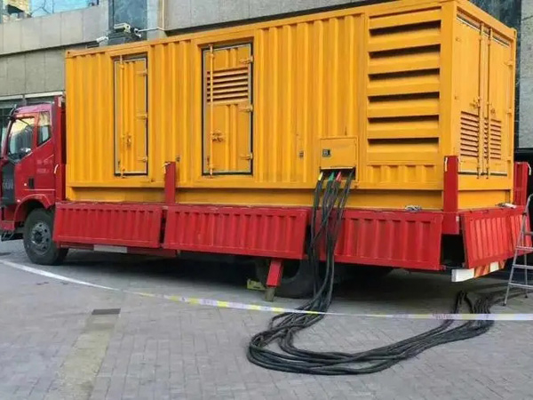 新州镇发电机组干接点启动